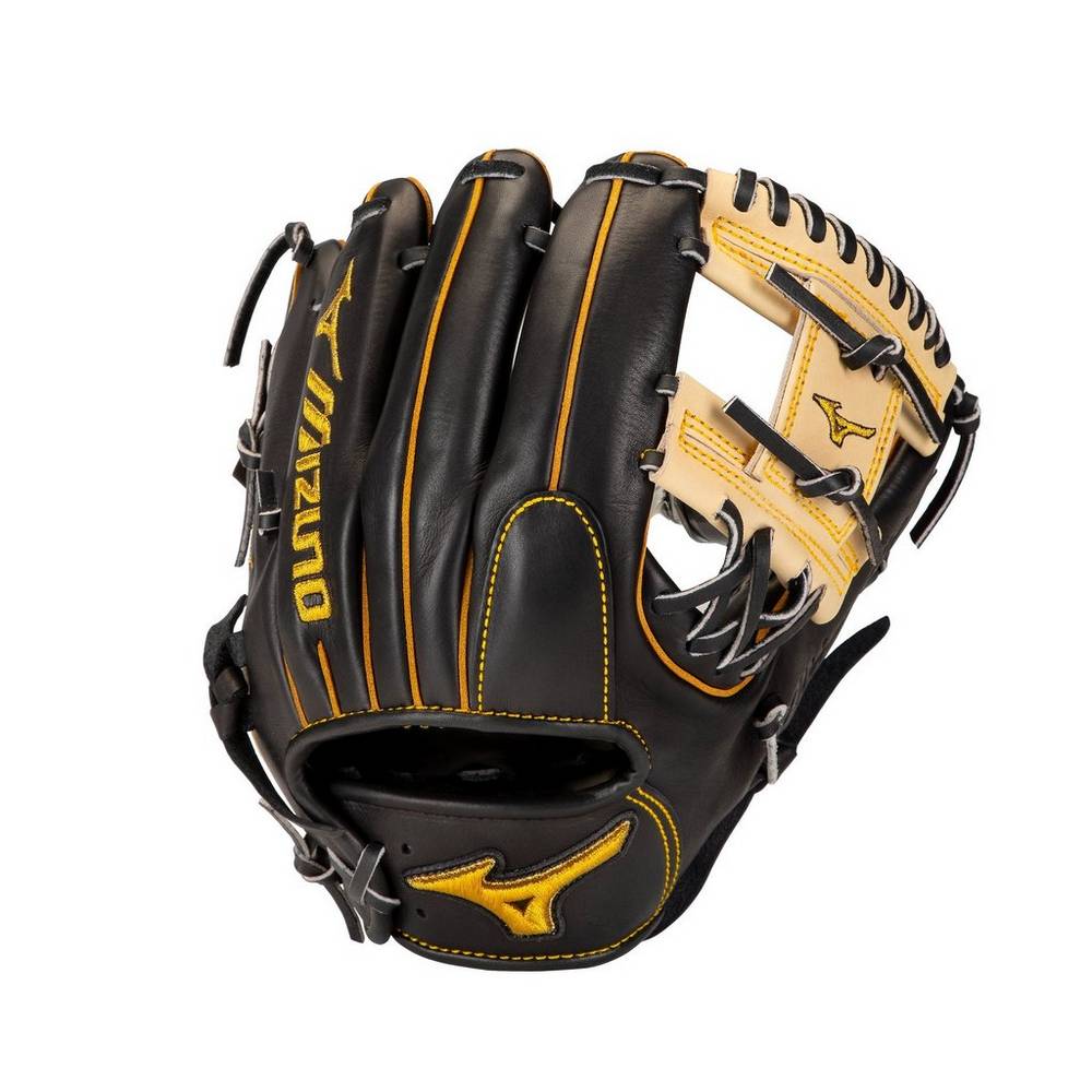 Guantes De Beisbol Mizuno Pro Infield 11.5" - Regular Pocket Hombre Negras Comprar HRDA-07981